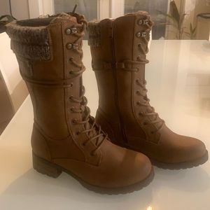 Yellow winter boots - 7